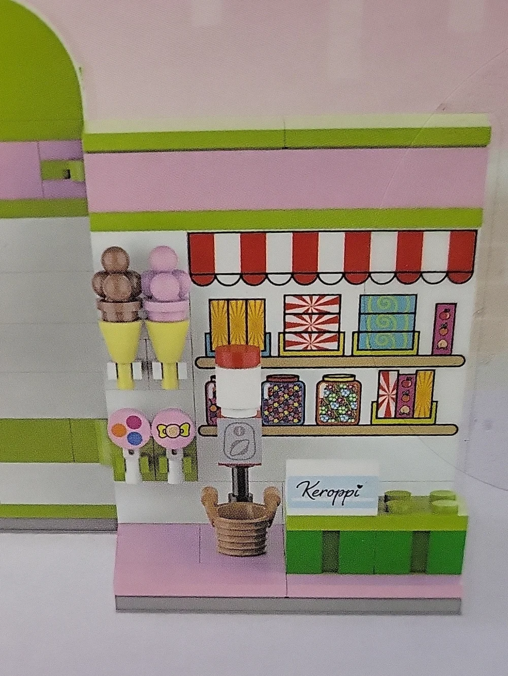 Hello Kitty and Friends Keroppi Mart Building Toy Set by BLDR And Jazwares